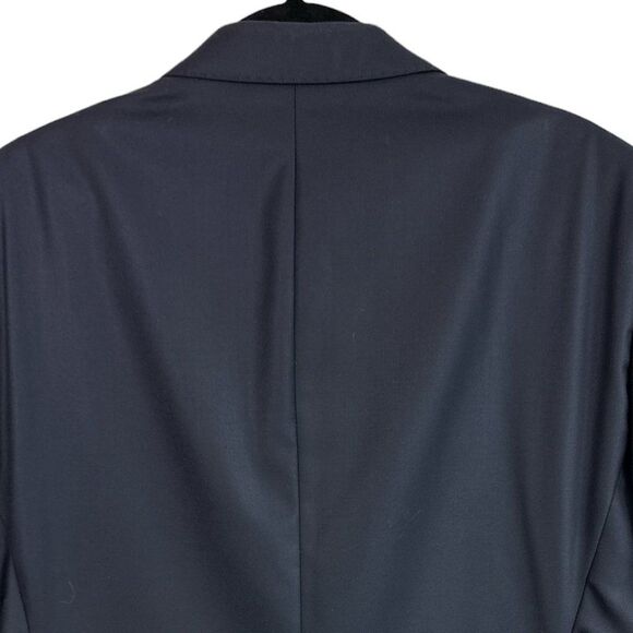 Oliver Wicks Wool Blazer in Navy Blue Tailored in Europe Platinum 140s Size 44R - Picture 4 of 15